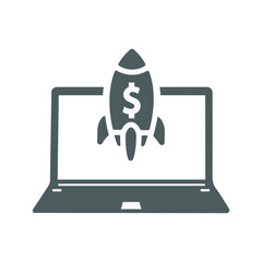 New project lunch icon / gray color