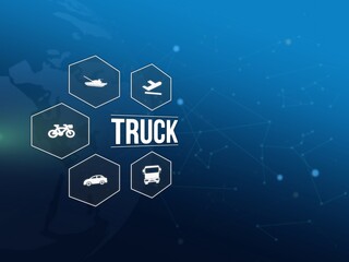 Fototapeta premium truck