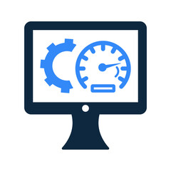 SEO Performance icon / vector graphics