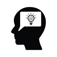 SEO Specialist icon / black vector