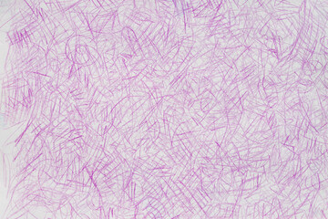 violet abstract crayon drawing paper background texture