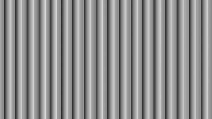Abstract silver, aluminum metallic striped industrial  background, gray and white vertical lines illustration  texture, wallpaper design