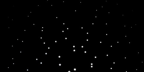 Dark BLUE vector pattern with abstract stars. Colorful illustration in abstract style with gradient stars. Best design for your ad, poster, banner.