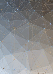 Serenity color Abstract color Low-Polygones Generative Art background illustration