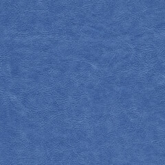 Realistic Leather Texture, Blue Color