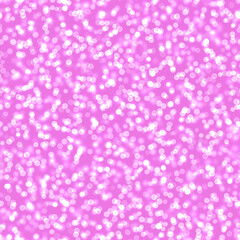 Pink bokeh. Seamless background or texture. Glamour pattern.