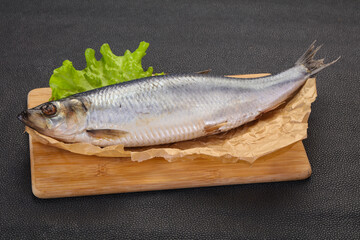 Salted herring fish