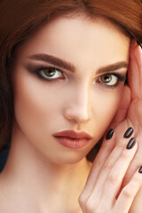 makeup and manicure