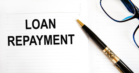 Thinking on Loan Repayment, personal finance conceptual