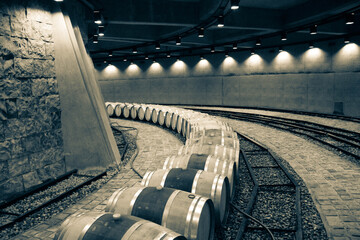 vinho adega tonel