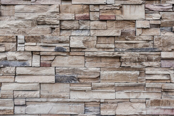 Background of modern decorative stone wall