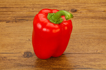 Red Bell Pepper - ripe and fresh