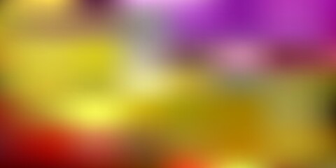 Light multicolor vector blurred template.