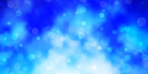 Fototapeta premium Light Pink, Blue vector background with spots. Colorful illustration with gradient dots in nature style. Pattern for booklets, leaflets.