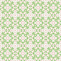 Abstract bright modern geometric seamless pattern. Art deco geo background. Popular tile infinity backdrop. Vector illustration. 