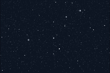 Starry night with stars background