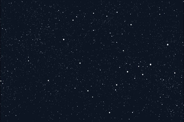 Starry night with stars background