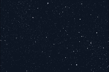 Starry night with stars background