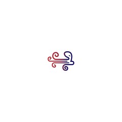 Fototapeta na wymiar Octopus logo icon vector