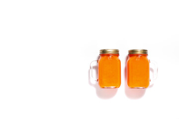 Fresh carrot juice