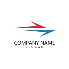 Arrow ilustration logo