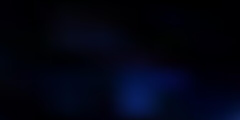 Dark blue vector gradient blur texture.