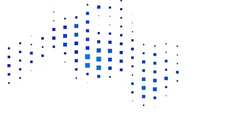 Dark BLUE vector template with rectangles. Illustration with a set of gradient rectangles. Best design for your ad, poster, banner.