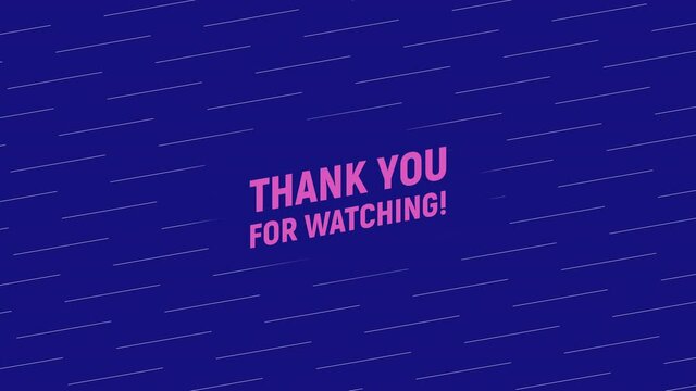 Thank You For Watching Video Footage – Browse 743 HD Stock Video and  Footage | Adobe Stock