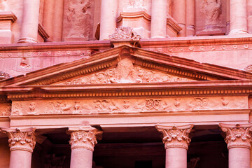Al Khazneh - the treasury, ancient city of Petra, Jordan