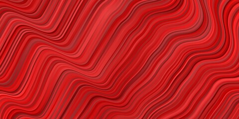 Obraz premium Dark Red vector layout with curves.