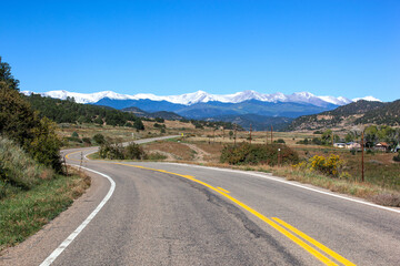 On the Highway of Legends in beautiful Colorado