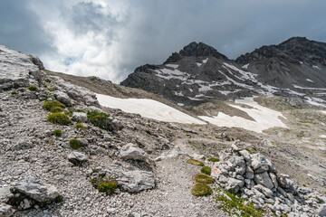 Fantastic hike in the Lechquellen Mountains in Vorarlberg Austria