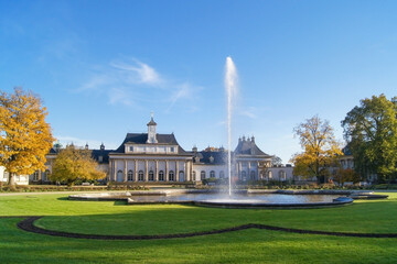 The New palace of the Pillnitz Castle in Dresden.