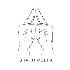 Shakti Mudra, yoga hand gesture, meditation pose
