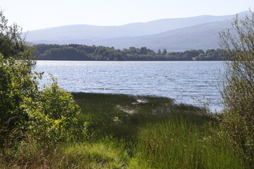Lake in the interior of Basque Country