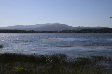 Lake in the interior of Basque Country