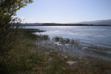 Lake in the interior of Basque Country