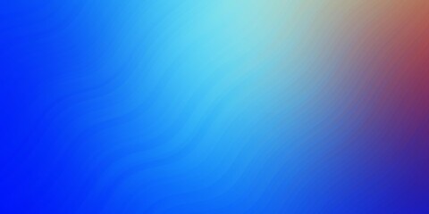 Light Blue, Red vector backdrop with curves. Colorful illustration in abstract style with bent lines. Pattern for business booklets, leaflets