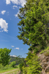 Obraz premium Brandlucke Bauernhofer