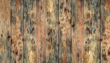 Tuinposter Wooden background.Surface of old rustic wooden table © Intel
