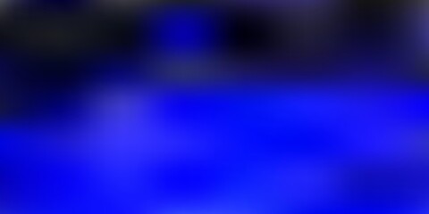 Dark blue vector gradient blur texture.