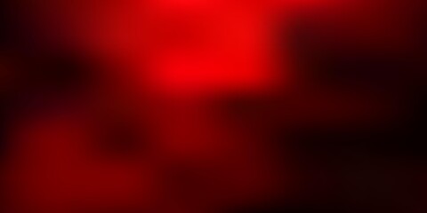 Dark red vector abstract blur drawing.