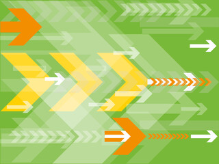 digital, modern background with arrows. A quick arrow banner in new technology.