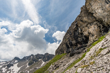 Fantastic hike in the Lechquellen Mountains in Vorarlberg Austria