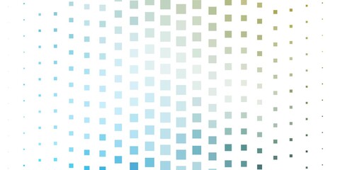 Dark Blue, Yellow vector backdrop with rectangles. Illustration with a set of gradient rectangles. Best design for your ad, poster, banner.