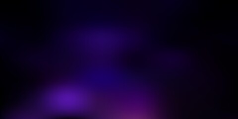 Dark purple vector blur layout.