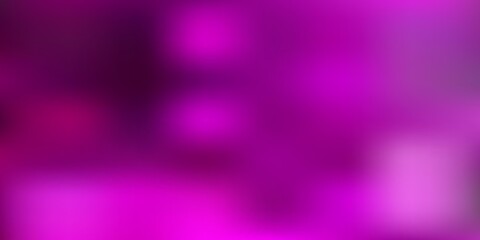 Light pink vector abstract blur drawing.