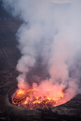 Volcan Nyiragongo, Rift Valley, R.D. Congo 