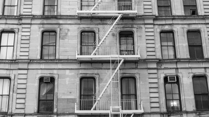 old New York building facade