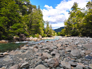 Wonderful Lago Puelo, Province of Chubut. Argentina